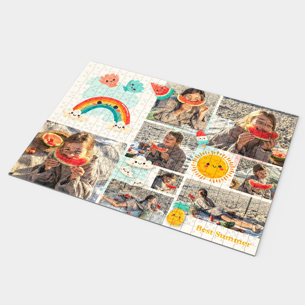 Personalisierte Puzzle Mit Verspielte Collage Promisera Promisera Deutschland 8160