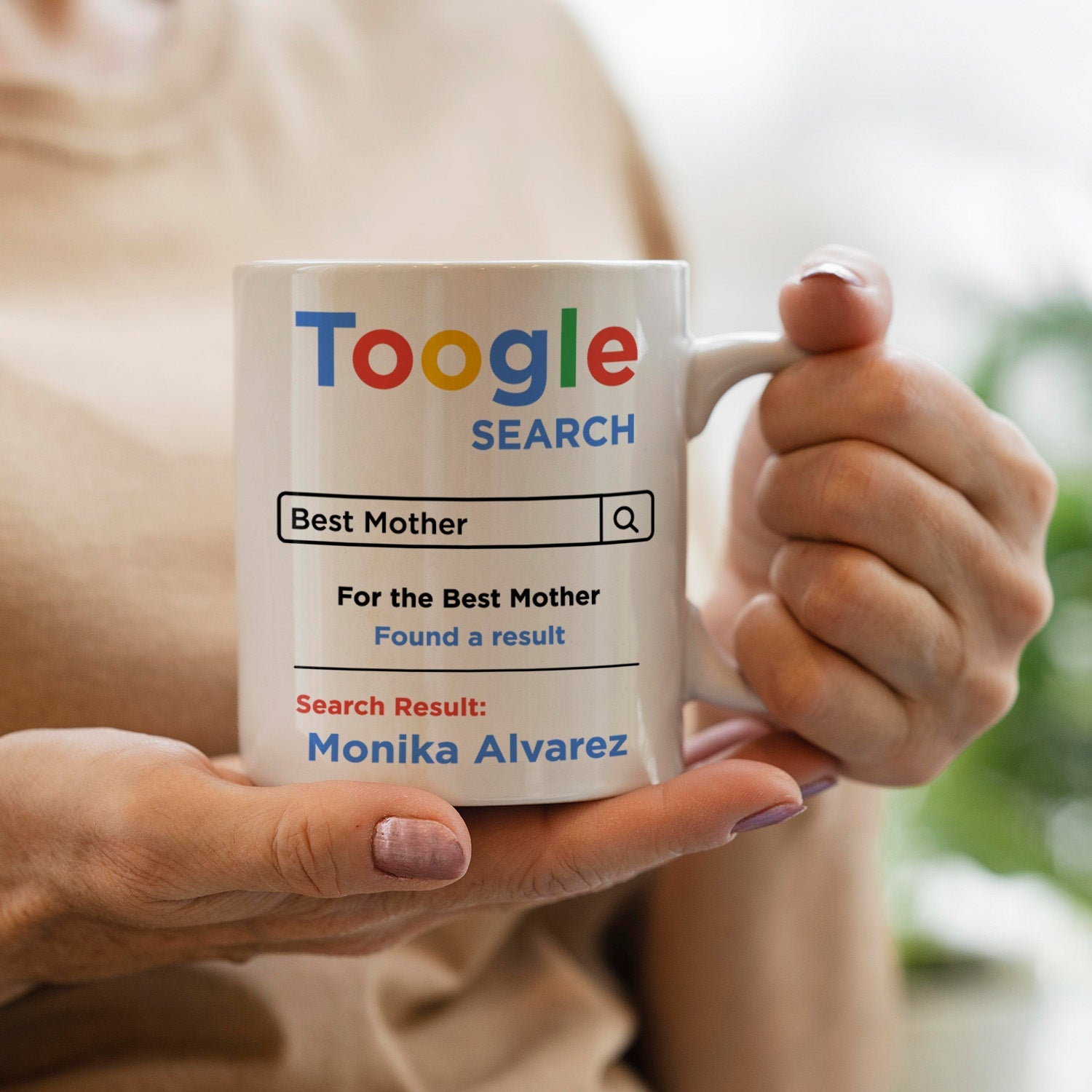 Personalisierte Google Tasse