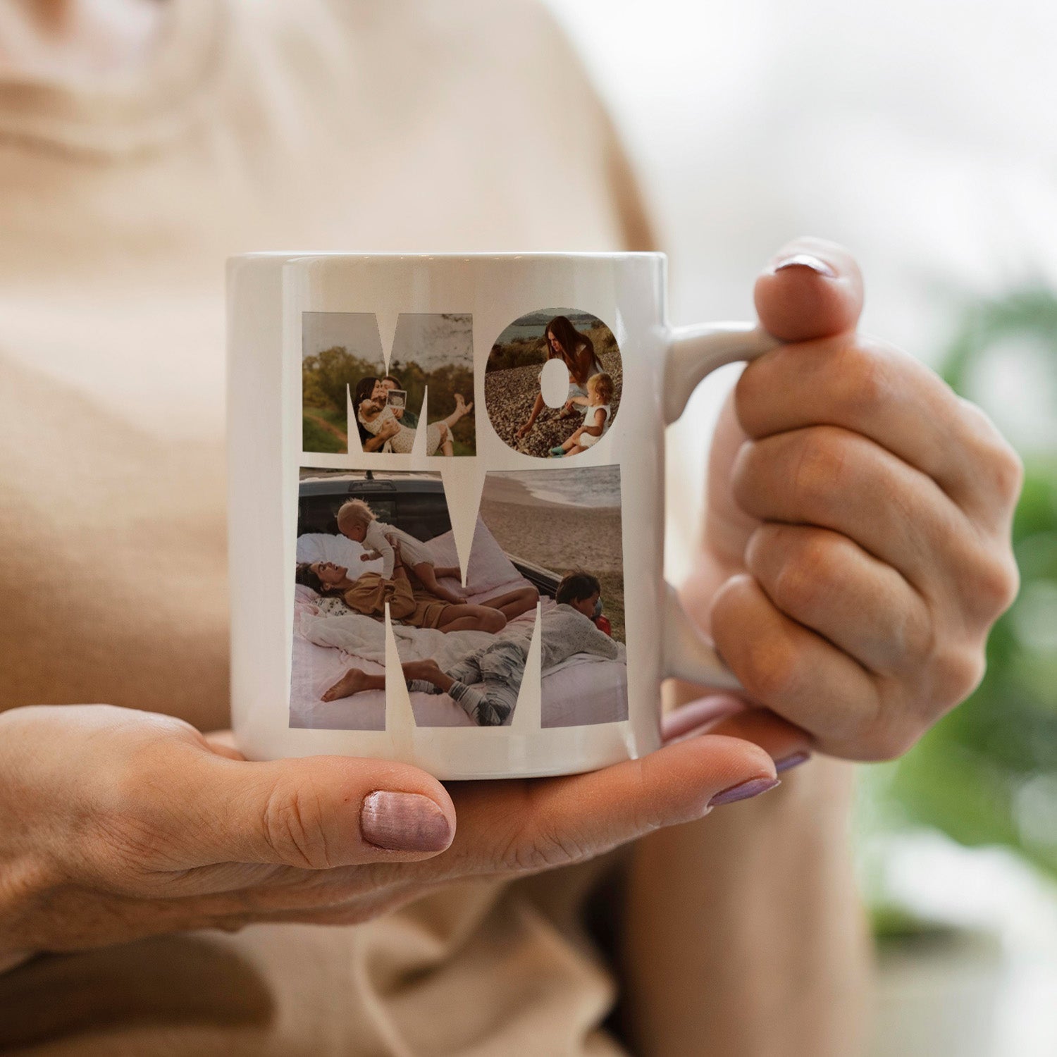 Personalisierte Tasse für Mama