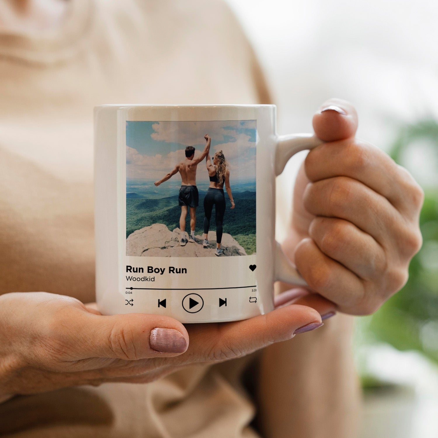 Personalisierte Spotify Tasse