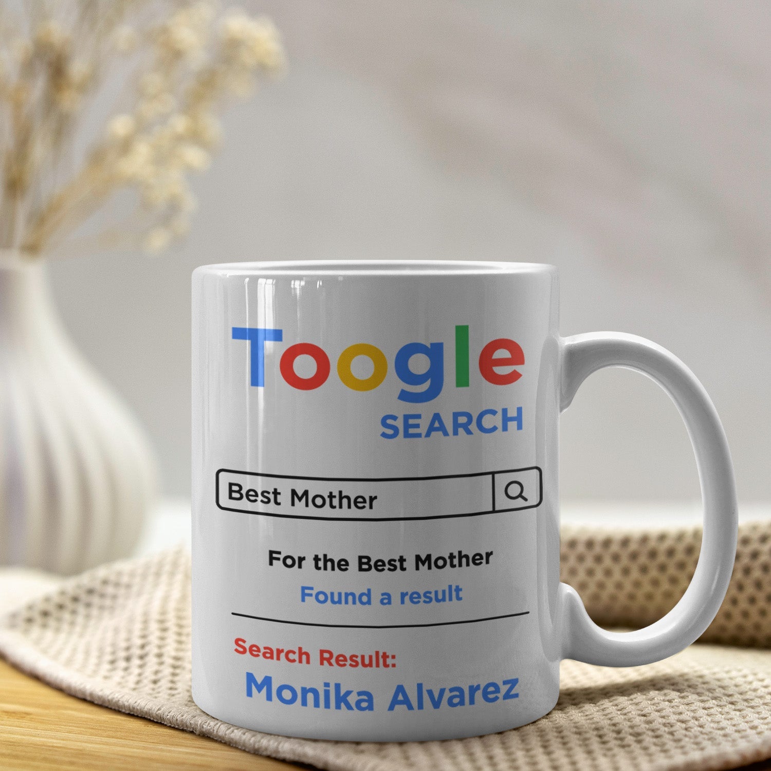 Personalisierte Google Tasse