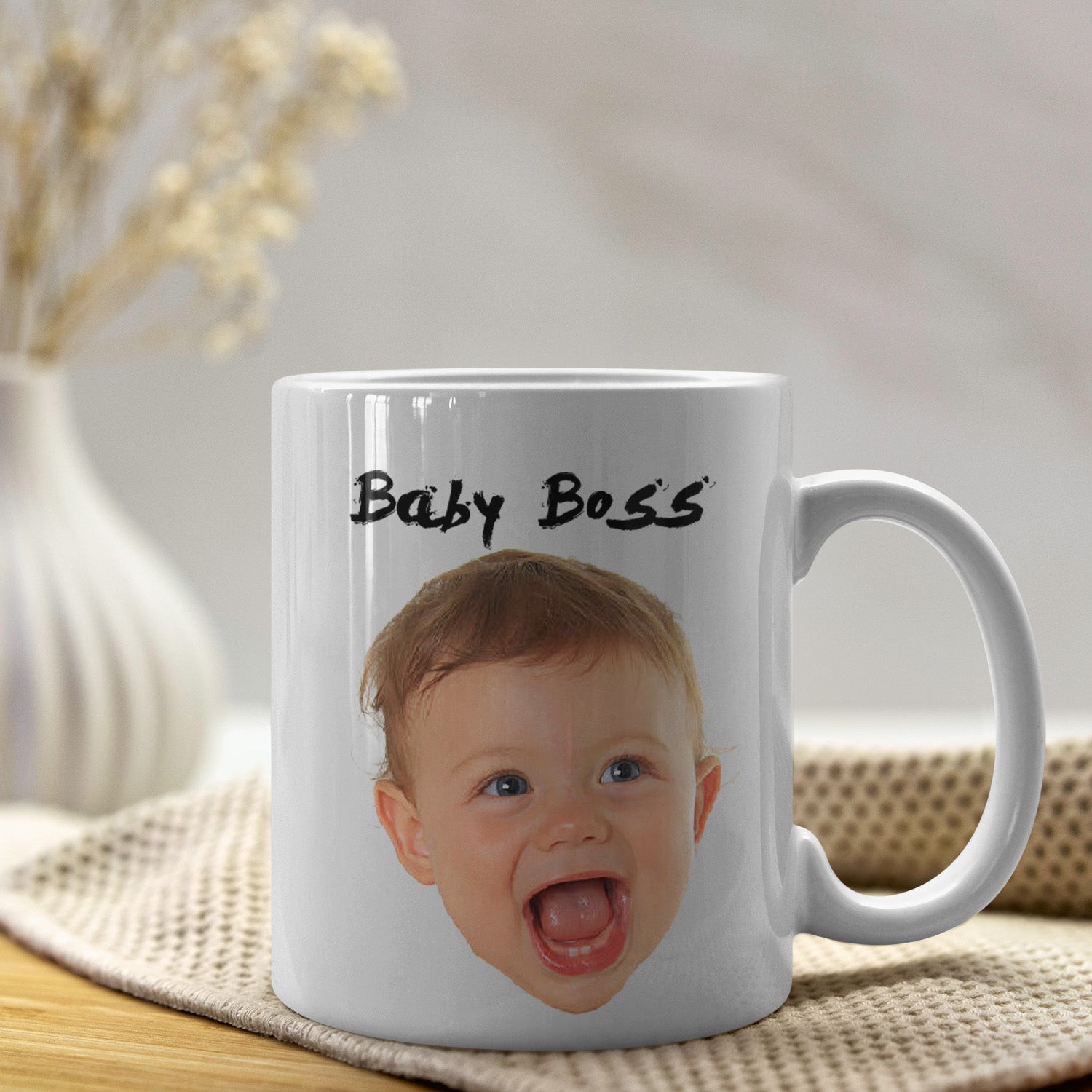 Personalisierte Tasse Gesicht