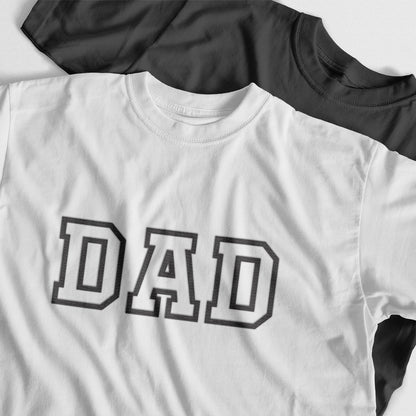 Personalisiertes T-Shirt Dad Mit Kindername