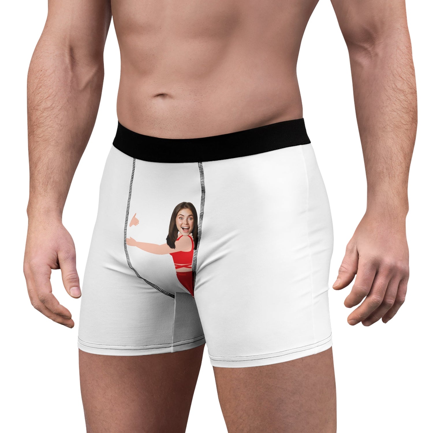 Lustige Personalisierte Boxershorts Für Männer Mit Foto