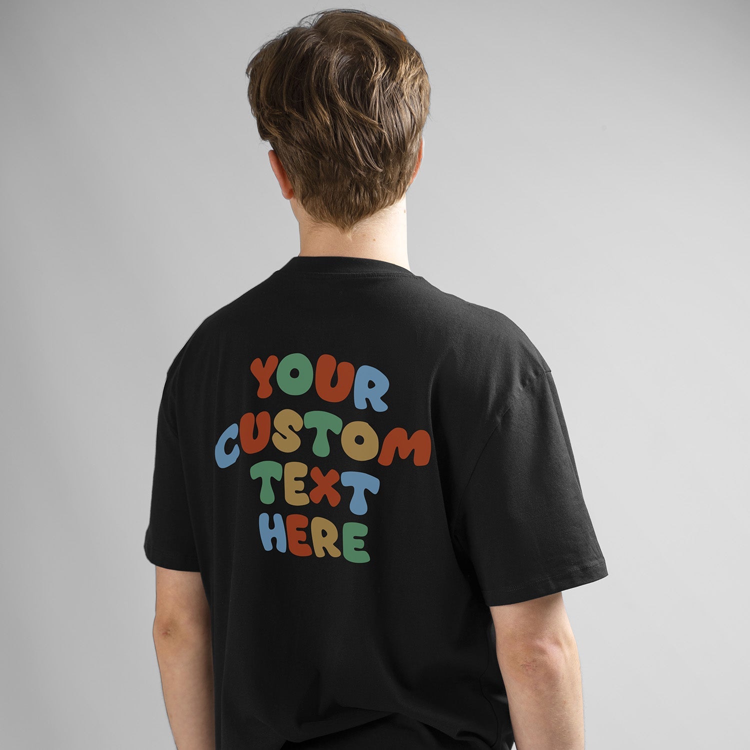 Personalisiertes T-shirt Cartoon Mit Wunschtext